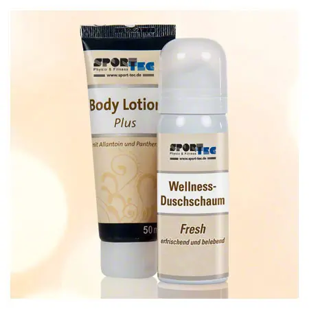 Geschenke-Set Exklusiv, Wellness Duschschaum + Body Lotion