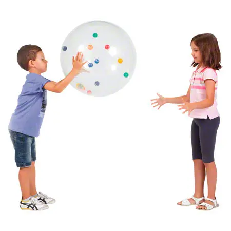 Activity Ball mit bunten Kugeln,  50 cm