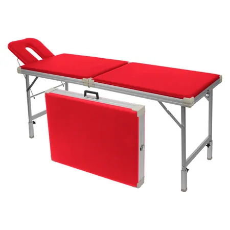 Alu-Kofferliege Robusta ST, inkl. Kopfteil , LxBxH 170/210x56x70-82 cm