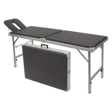 Alu-Kofferliege Robusta ST, inkl. Kopfteil , LxBxH 170/210x56x70-82 cm