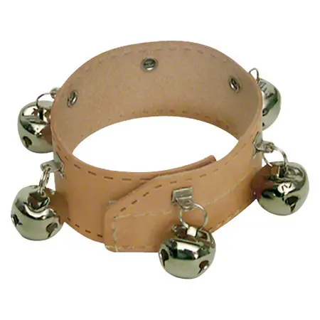 Armschellen aus Leder, 6 Glckchen