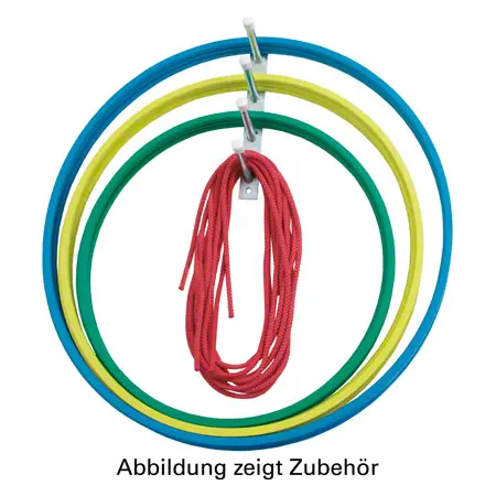 Aufhngevorrichtung fr Gymnastikreifen