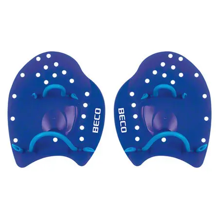 BECO Power Paddles Schwimmtrainer, Gr. M, Paar, blau