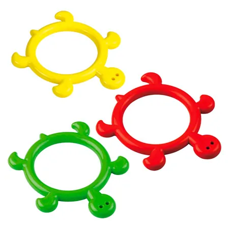 BECO Tauchring-Set Schildi,  15 cm, 3-tlg.