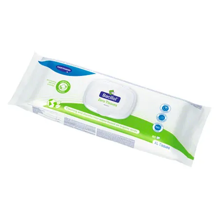 Bacillol Fl�chen-Desinfektionst�cher Zero Tissues, LxB 20x17 cm , 100 St�ck