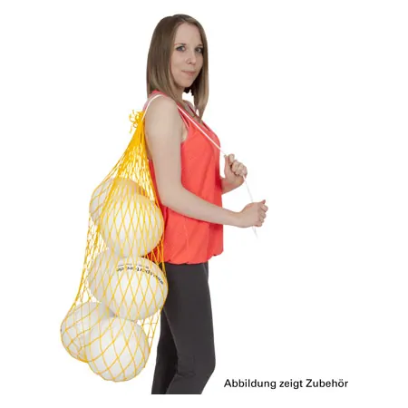 Ballnetz fr 6 Blle, gelb