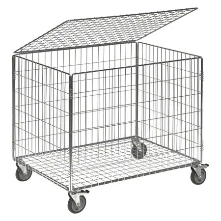 Ballwagen-Set Standard mit Deckel, 2-tlg., 392 L, fahrbar
