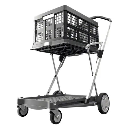 CLAX Trolley inkl. faltbarer Box, 2 tlg.