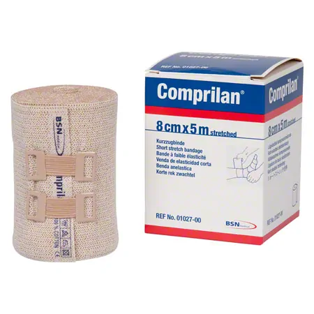 Comprilan Kompressionsbinde, LxB 5 m x 8 cm