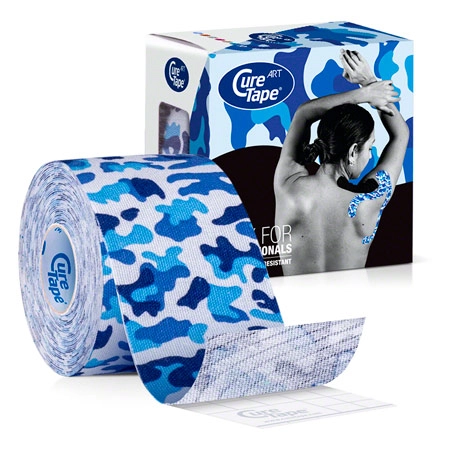 CureTape Art, 5 m x 5 cm, wasserfest, Army blue