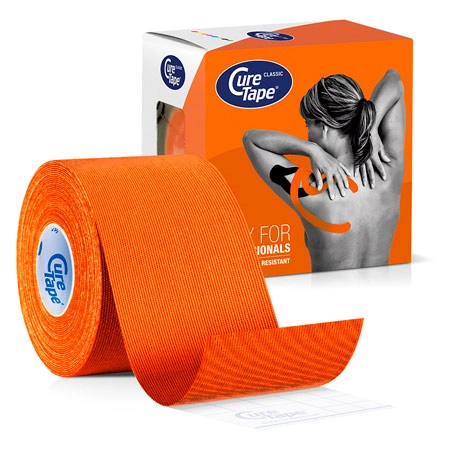 CureTape Classic, 5 m x 5 cm, wasserfest, orange