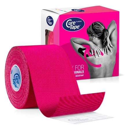 CureTape Classic, 5 m x 5 cm, wasserfest, pink