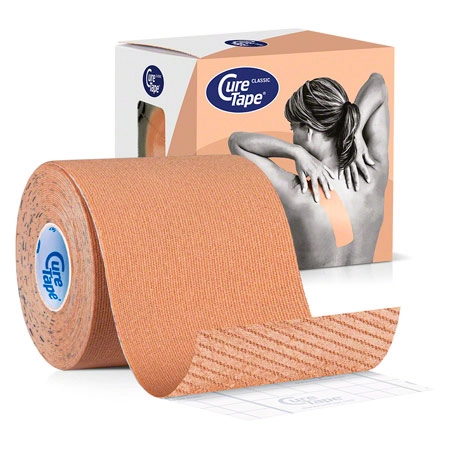 CureTape Classic, 5 m x 7,5 cm, wasserfest, beige