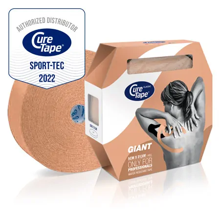 CureTape Giant Classic, 31,5 m x 5 cm, wasserfest, beige