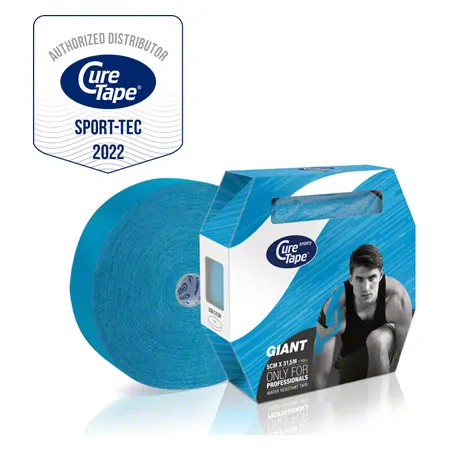 CureTape Giant Sports, LxB 31,5m x 5cm, wasserfest, blau