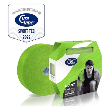 CureTape Giant Sports, LxB 31,5m x 5cm, wasserfest, gr�n