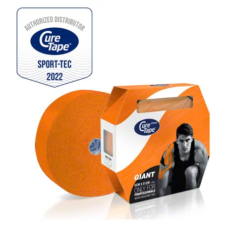 CureTape Giant Sports, LxB 31,5m x 5cm, wasserfest, orange