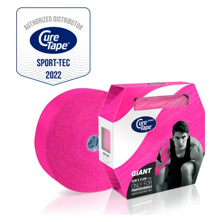 CureTape Giant Sports, LxB 31,5m x 5cm, wasserfest, pink