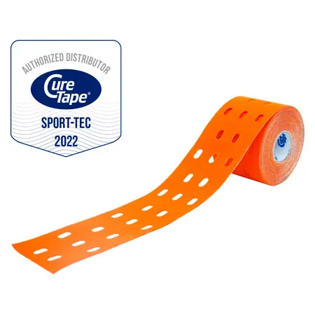 CureTape Punch, LxB 5 m x 5 cm, wasserfest, orange