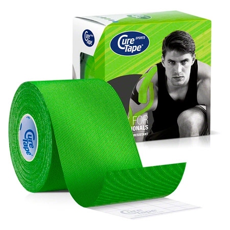 CureTape Sports, 5 m x 5 cm, wasserfest, limone