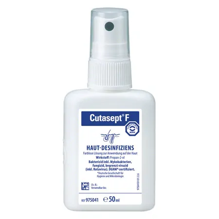 Cutasept med F Hautdesinfektionsmittel, 50 ml berkopfsprhflasche