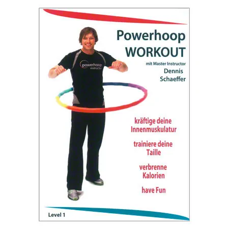 DVD Powerhoop, 25 min.