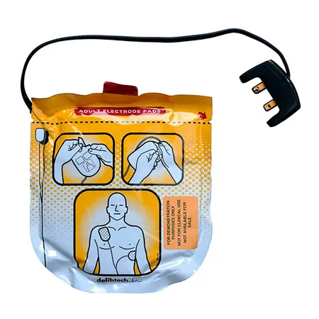 Defibtech Lifeline AED VIEW/ECG/PRO Elektroden 13x16 cm