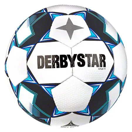 Derbystar Fuball Apus TT v23, Gre 5, weiss/blau