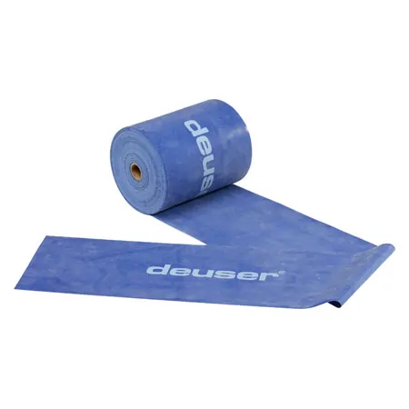 Deuser Physio Band, 25 m x 15 cm, stark, blau