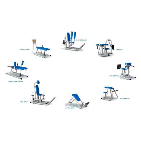 ERGO-FIT Rckenzirkel Torso Line-Set, 8-tlg.