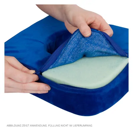 Ersatzbezug f�r Gesichtsauflage, LxBxH 30x25x7 cm