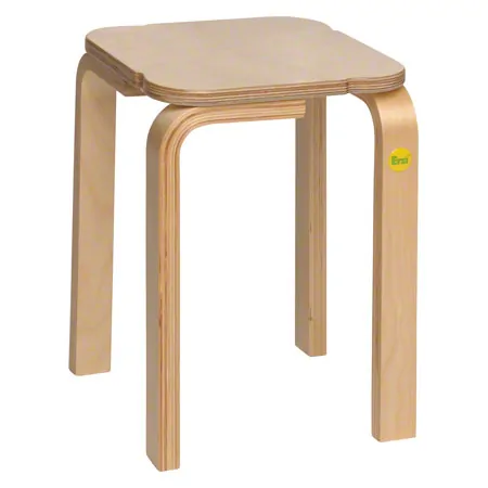 Erzi Hocker 38 aus Formholz, LxB 36x36 cm, Sitzh�he 38 cm