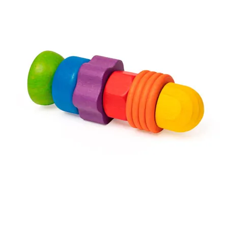 Erzi Schraubenspiel Regenbogen