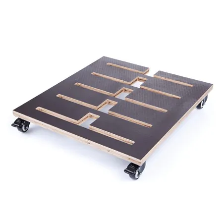 FLOW-MAX VarioBoard Halterung mit Rollen, LxB 61x57 cm