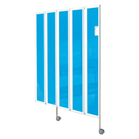 Faltwand flexibel, 5-flgelig, HxB 165x150 cm
