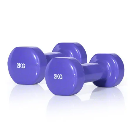 Fausthantel, 2 kg, lila, Stck