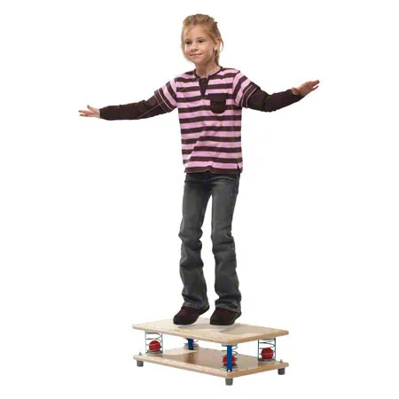 Federbrett 50 fr Kinder, LxB 60x35 cm, bis 70 kg