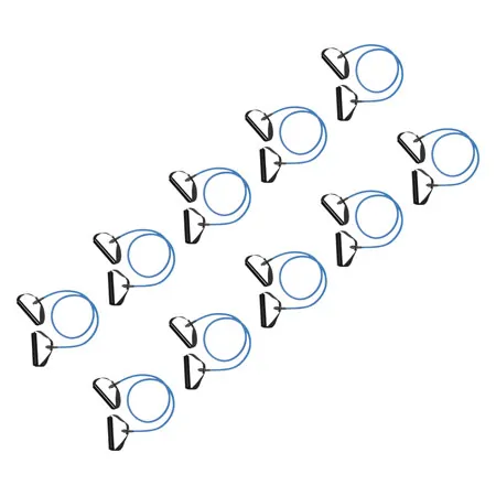 Fitness Tube, extra stark, blau, 10er Set