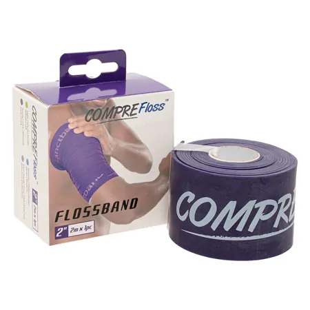 Flossband Level 3, LxB 2m x 5 cm, stark, violett