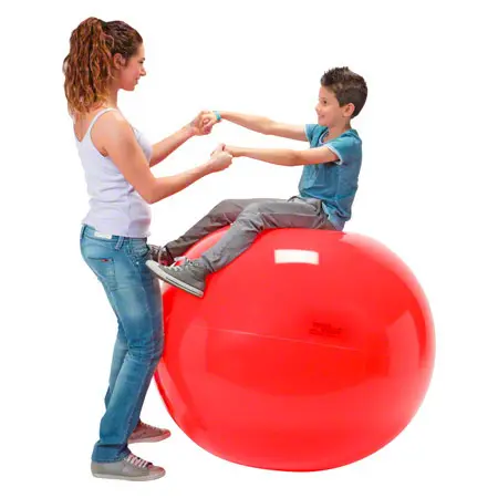 GYMNIC Gymnastikball,  120 cm, rot