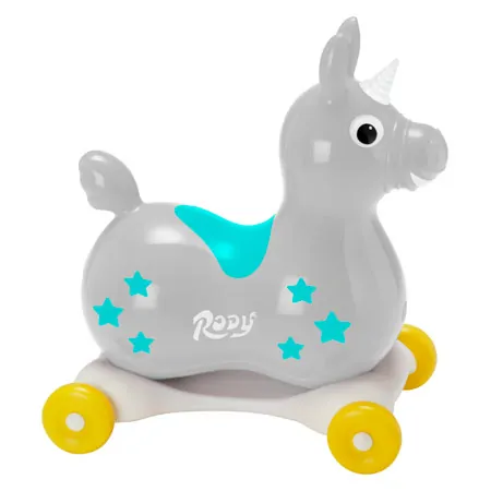 GYMNIC Hpftier Einhorn Rody Magical Unicorn mit Rollwanne
