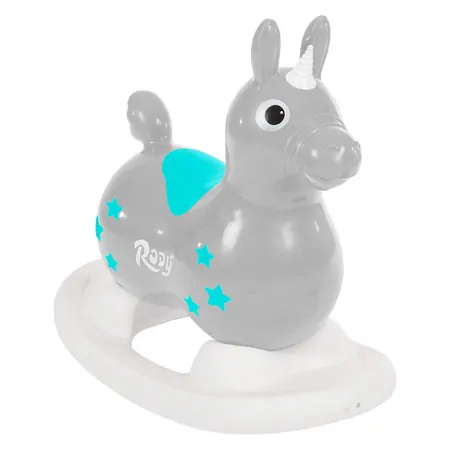 GYMNIC Hpftier Einhorn Rody Magical Unicorn mit Schaukelwanne