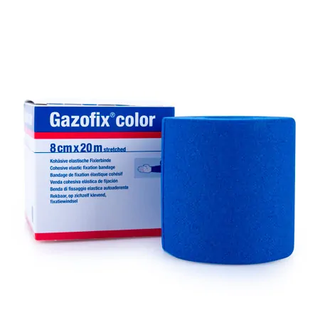 Gazofix Color, LxB 20 m x 8 cm, blau