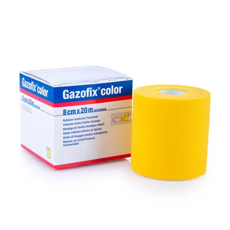 Gazofix Color, LxB 20 m x 8 cm, gelb