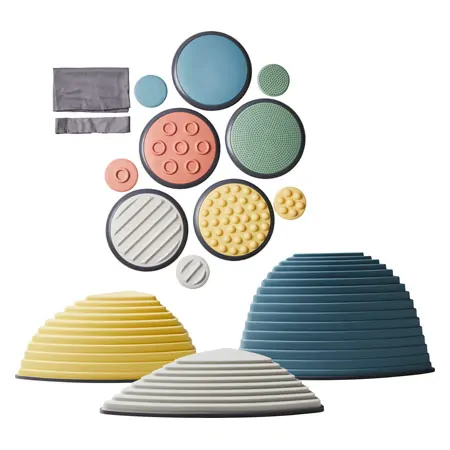 Gonge Hgelkuppen-Set Nordic + Taktile Scheiben-Set Nordic, 13-tlg.