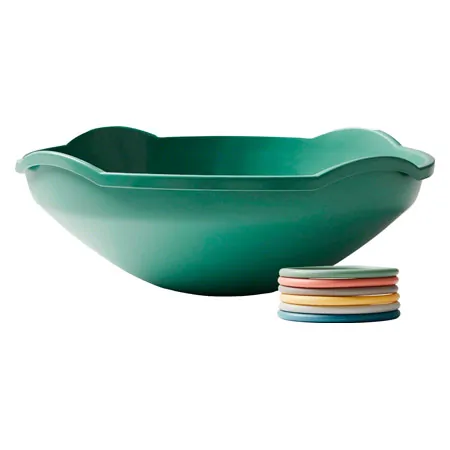 Gonge Koordinationsset nordic, 7-tlg. Mini Top Spielkreisel, Activity Rings