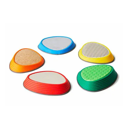 Gonge Taktile Fluss-Steine 5-er Set