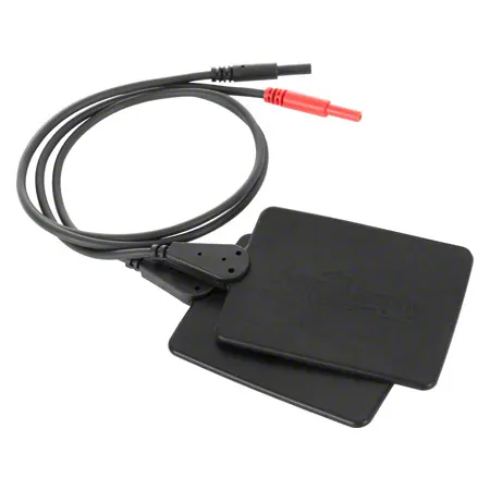 Gummi-Elektroden f�r Elektrotherapieger�te, LxB 6x8 cm, 2 St�ck