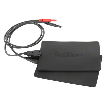 Gummi-Elektroden f�r Elektrotherapieger�te, LxB 8x12 cm, 2 St�ck