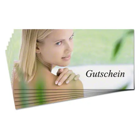 Gutschein Relax, 25 Stck, DIN lang